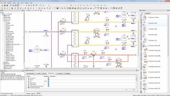 med smarta verktyg Grafiska objekt med smart dynamik WideQuick har en väl genomtänkt struktur för att skapa vektorbaserad grafik.