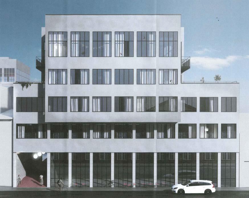 Bostadshusen kommer att uppföras inom den sedan tidigare gällande detaljplanen, Detaljplan för kvarteret Domald.