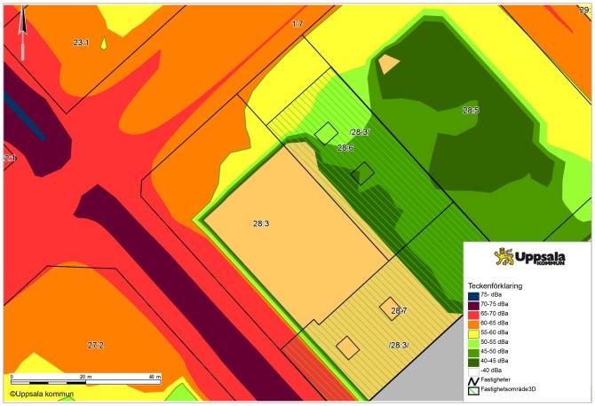 Luft Kommunens mätningar av luftkvaliteten och halterna av luftföroreningar i Uppsalas stadskärna visar att Väderkvarnsgatan är utsatt för höga halter av kväveoxid i luft (48 60 µg/m 3 ) samt höga
