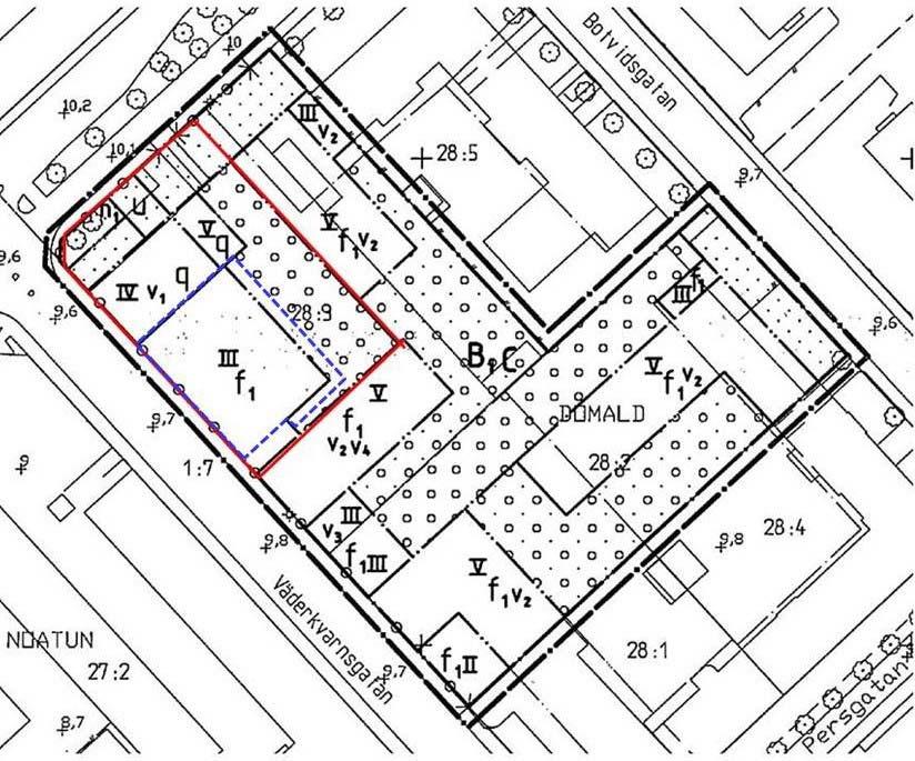 Detaljplaner För området gällde tidigare Detaljplan för del av kvarteret Domald, laga kraft 2004-04-27.