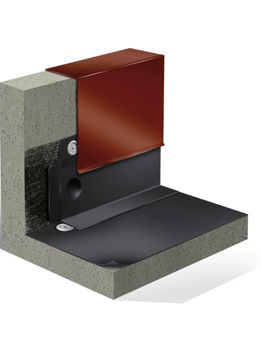 DETALJER PE-utlopp Mekanisk infästning med skruv och bricka, cc max 250 mm, eller infästningsskena. PE-utlopp. Varmluftssvetsa Rubbershell-duken mot/över utloppet.