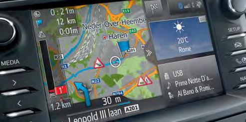 TEKNOLOGI TOYOTA TOUCH 2 WITH GO Toyota Touch 2 med Go navigationssystem