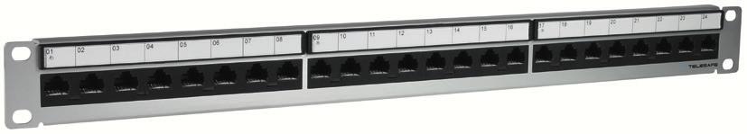 Modularjack TCS Croco ToolLess STP C6A TCS verktyglösa jack för snabb och enkel kontaktering. Kontaktering enligt 568A eller 568B.