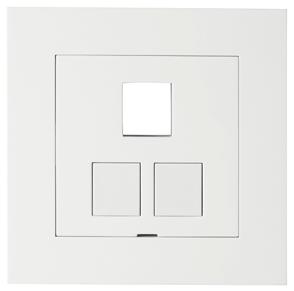 som löser de flesta behov av uttag för ljud och bildinstallationer såväl i bostäder som i konferensrum.