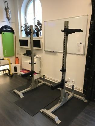 säkerhetsbalkar, viktställ, 1098-012 skivstångsställ samt