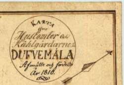 Det var då som gårdarna flyttade iväg från den gamla bykärnan, vägen lades om mitt i byn och byggnaderna fick sina nuvarande lägen.