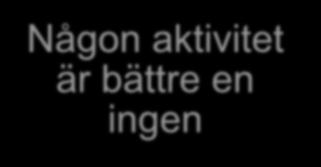 Summa summering Fortsatt forskning: När behövs specifik intervention