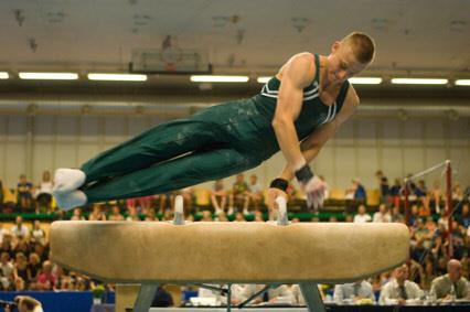 Maria Edner - nytt vasst barr-program och vackert fristående! Blivande byggnadsingengören Björn Slånvall - nestor med Ringar och Räck som favoritgrenar. Lina Sjöberg, ung lovande gymnast från Uppsala.