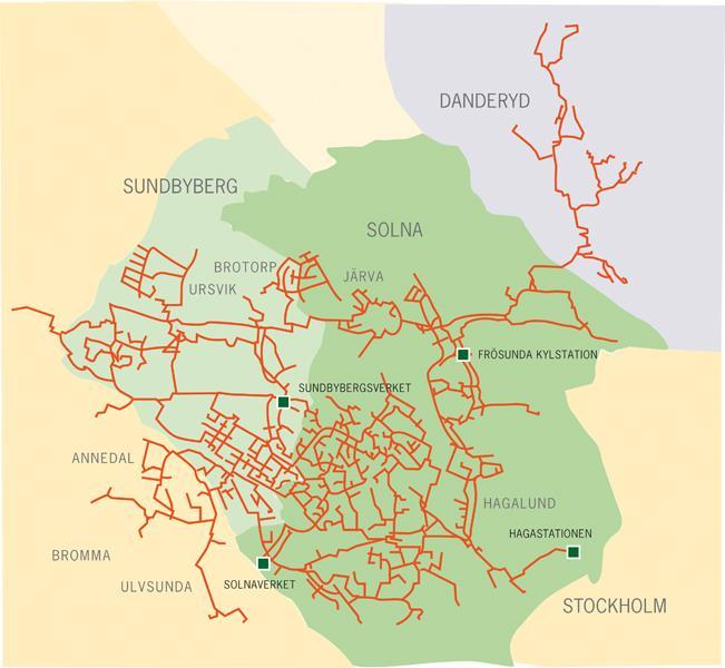 Bedömning av fjärrvärmens konkurrenskraft Sammanvägd bedömning Fjärrvärme från Norrenergi är konkurrenskraftig.