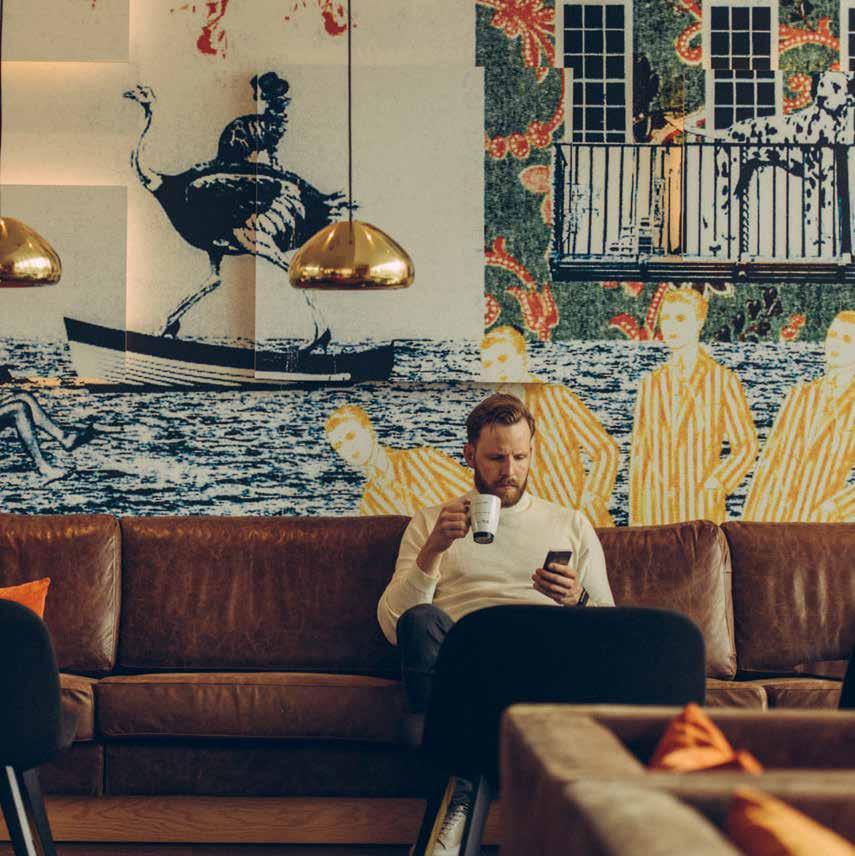 Här kommer du kunna springa på medarbetare från bland annat: Internetsiftelsen, inklusive deras
