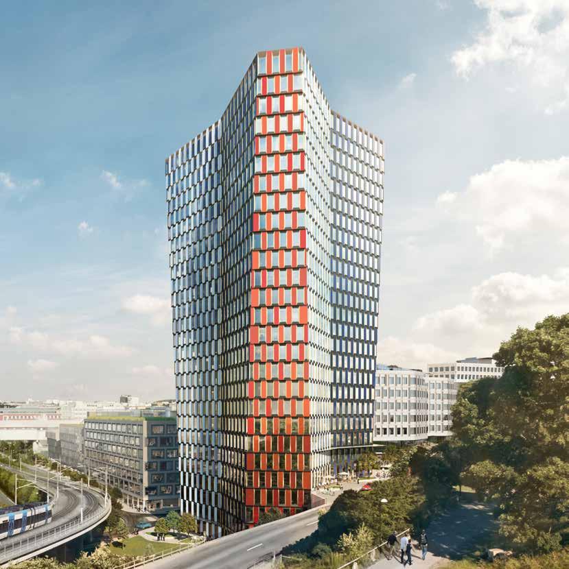 86% anser att utsikt gynnar kreativiteten Ta plats i skyskrapan som förnyar Stockholms siluett.