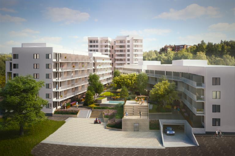 Urval av aktuella projekt Bromma Tracks 1 (Bromma) är en fastighet med fem hus och består av 249 bostadsrätter.