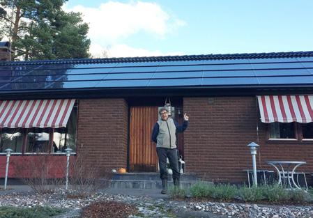 borde förses med solceller. Då minskar vi vårt fossila beroende och blir mer egenförsörjande.