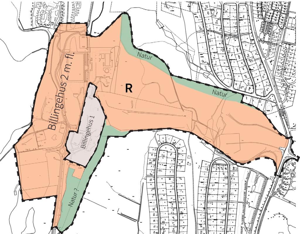 RAPPORT TRAFIKBULLER Figur 2 7 Karta preliminära planområden (Skövde kommun).