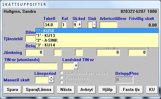 sid 4 (5) Sink, särskild inkomstskatt Personer som är bosatta utomlands och kommer att vistas i Sverige i mindre än sex månader, ska betala skatt enligt SINK. Ansökan om SINK görs hos Skatteverket.