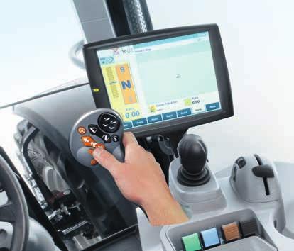 JUSTERBART Automatisk växlingspunkt MOTORNS EFFEKTKURVA MOTORVARV VID VÄXLING OPTIMALT MOTORVARV Samarbete: automatik, komfort och produktivitet Auto