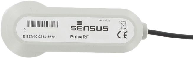 Tillbehör Sensus PulseRF radiotransponder Sensus PulseRF är en lösning för att integrera mätare med pulsutgång i SensusRF radionätverk.