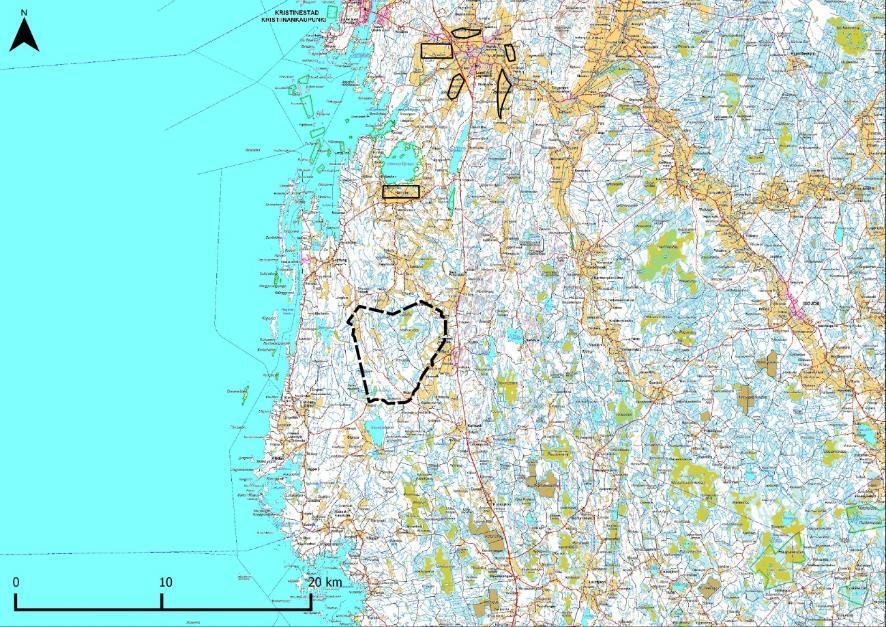 Rast- och födoområden I Kristinestad är åkerområdena i Lappfjärd, Härkmeri, Lålby och Perus mycket viktiga rastområden för bl.a. gäss och sångsvanar, speciellt under vårflyttningen.