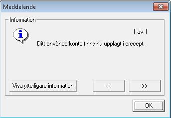 användaren i dialogen Inloggning ange samma användarnamn och lösenord som i journalsystemet Obstetrix.