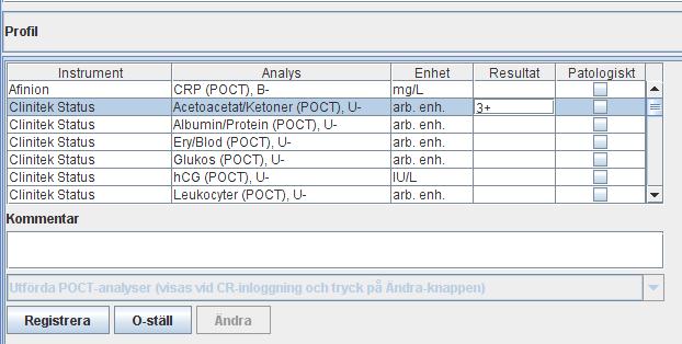 Skriv resultatet enligt principen Tryck därefter på Retur-knappen.