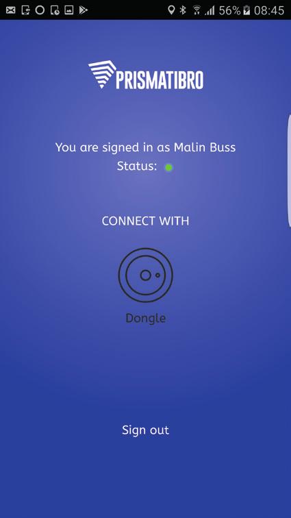 Constant Prisma Nattljus Detect Android-app Dashboard DETECT LYSER MER NÄR NÅGON BEHÖVER Den viktigaste fördelen med Prisma Light Eliott Detect är att rätt ljus verkligen erbjuds
