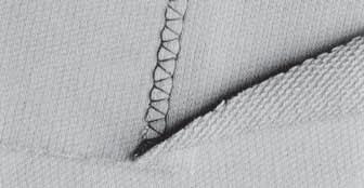 Dubbel overlock Dubbel overlock, är en söm, som kan användas för att sy dekorativa fållar och omlottsömmar.