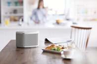 ISX-18D Integrerat audiosystem Svart ISX-80 Integrerat audiosystem Vit Kompakt, stilren design du kan placera den som ett fotografi Klockfunktion med alarmfunktion via