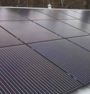 SOLCELLER TÖLÖ ÄNGAR Effecta har monterat och driftsatt ett solcellssystem