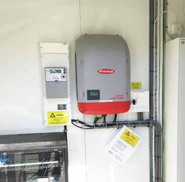 SOLCELLER PÅ GRUPPBOENDE Effecta har monterat och driftsatt ett solcellssystem