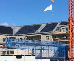 SOLENERGI PÅ TRYGGHETSBOENDE Som underleverantör åt Erlandsson Bygg har Effecta under 2017