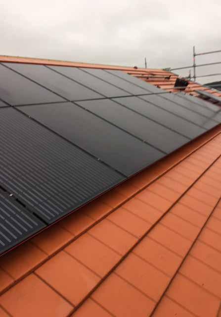 Till systemet kommer växelriktare från Fronius att monteras.