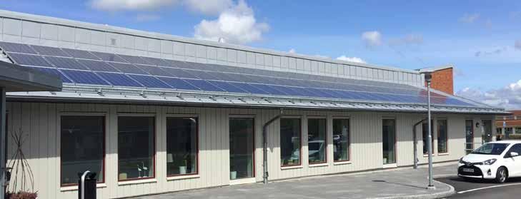 SOLCELLER ÅSA ÄLDREBEOENDE Effecta har under våren 2014 monterat och driftsatt
