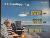 Ventilation 8 kw Totalt max 157 kw Med sammanlagring 65% av max blir det 102 kw dimensionerande för hela elanläggningen. Anläggningen kommer att kunna ge ca.
