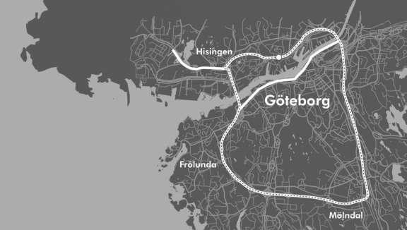 intended route in Drive Me, as is shown in Fig. 1. For this particular route, we (VCC) have both constructed detailed HD-maps and evaluated our positioning algorithms.