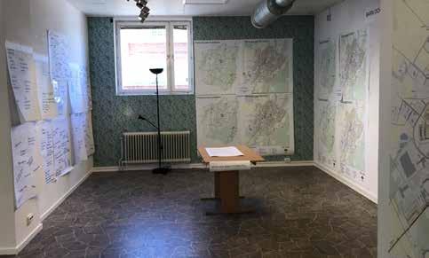 Öppet hus Under dialogperioden hölls en lokal öppen på Torggatan i Tidaholm två förmiddagar i veckan, dit kommuninvånare och