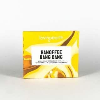 45G RAW, EKOLOGISK TRYFFEL CHOKLAD SORTIMENT Banoffee Bang Bang Chocolate (45g x 11st) Caramel chocolate