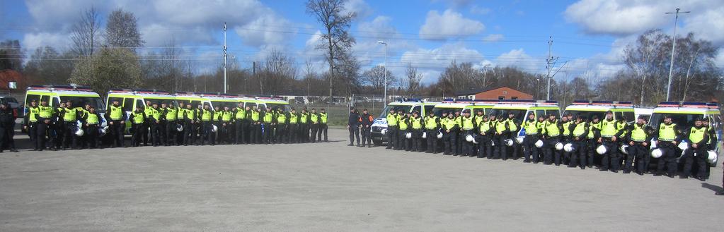 //Richard Hultemark 5 april - SPT-utbildning i Hässleholm Den 5 april utbildade polisen i region Syd ca 80 poliser i SPT-konceptet (Särskild polis taktik).