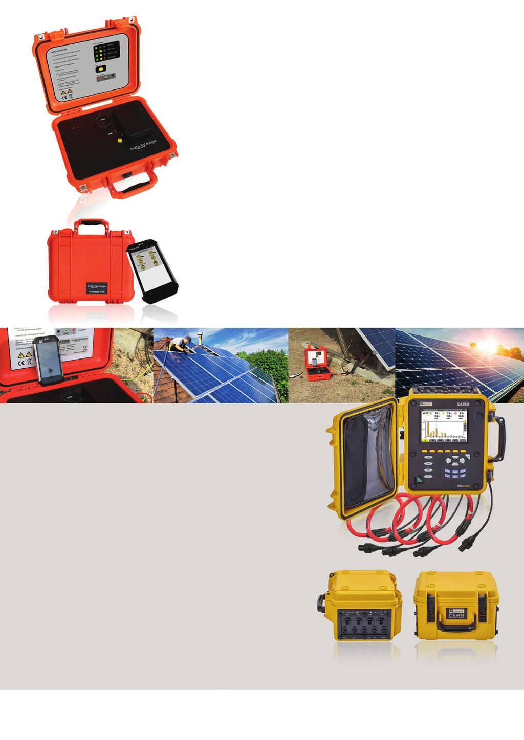 Emazys Z200 revolutionerar felsökning på solceller Produktionsförluster och besvärlig felsökning. Det har hittills varit tunga parametrar när det varit fel på en sträng i solcellsanläggningen.