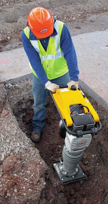 beredskap: Vibratorstampar från Wacker Neuson passar alla