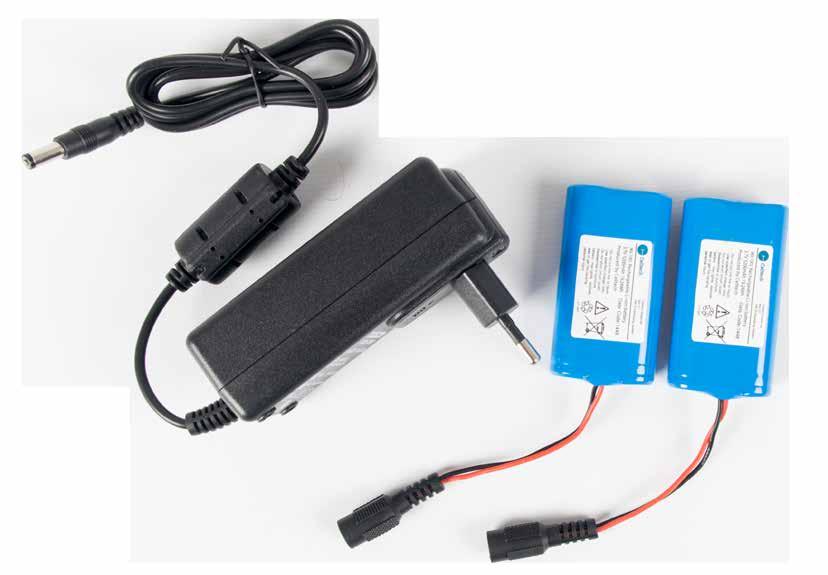 laddare 2 st 3,7v batterier, 5Amp