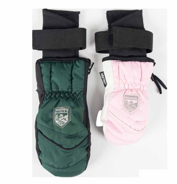 BABY ZIP PRIMALOFT, TUMVANTAR Våra minsta barntumvantar tillverkade i vattentätt, vindtätt och ventilerande mikropolyester.