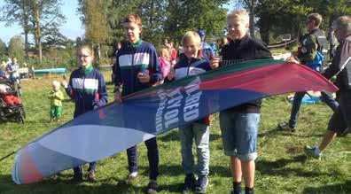 Anna-Karin Granath DM-stafett 2014-09-14 H 14 3:a Elina Hansson, Petter Hinder, Hugo