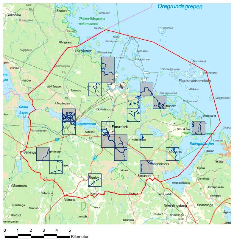 3 Snöspårning längs vatten 3.1 Metodbeskrivning Större däggdjur som fungerar dåligt att inventera genom spillningsinventering har spårinventerats på snö.