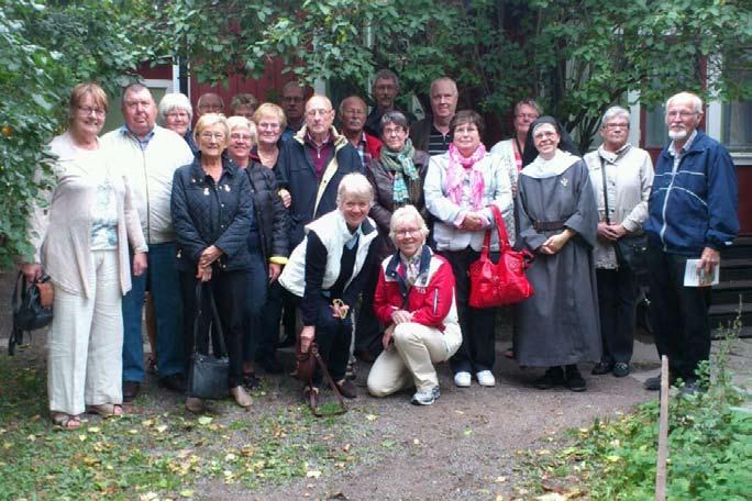 Från Hjärt- och Lung Sigtuna LÄNET RUNT Måndagen den 16 september besökte vi Alsike kloster som är ett av de åtta kloster som finns inom Svenska kyrkan och de bedriver sin verksamhet i Alsike gamla