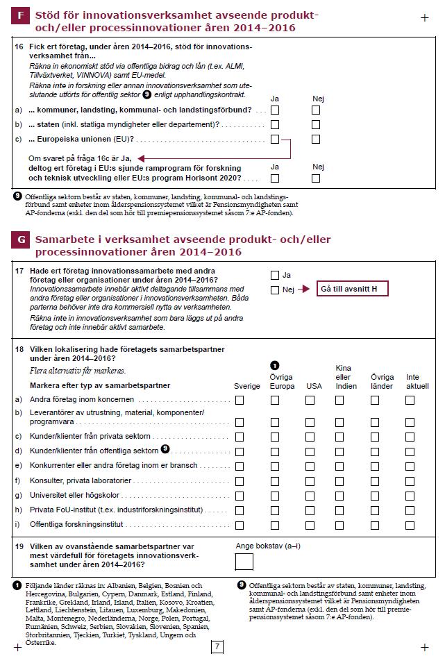 Bilagor Innovationsverksamhet i