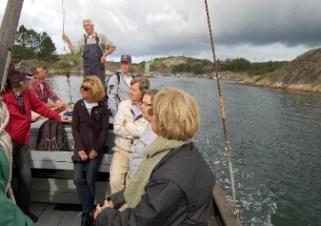 Upplevelsecentrum & projektet Sillen som kulturbärare bjöd på smakprov på sill och berättade om Sillprojektet.