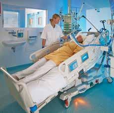 Hjälper till att lossa lungsekret och ökar blodflödet för att undvika lungkomplikationer 2 Perkussions- och vibrationsterapier (P&V) Förbättrar den respiratoriska effektiviteten Tilt Får patienten