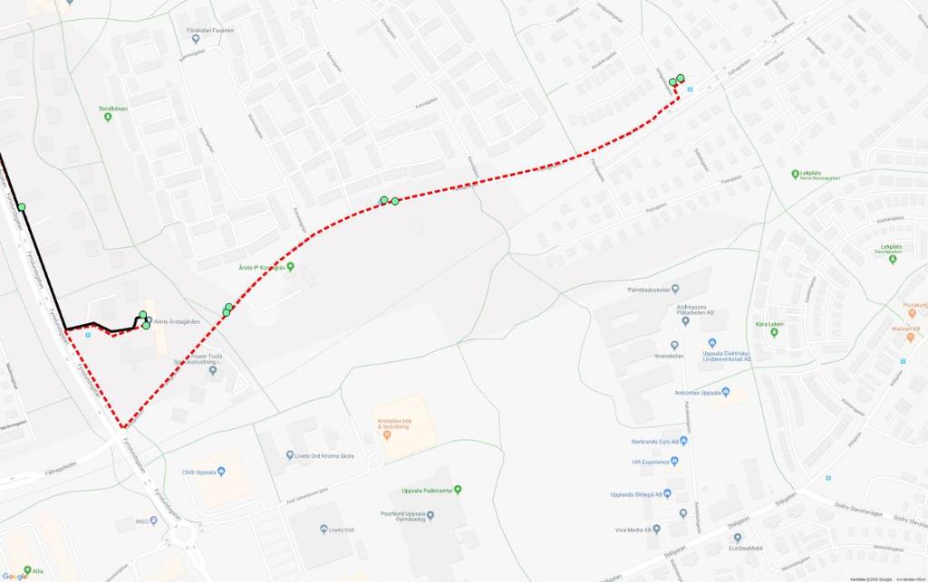 65/18 Trafikförändringar stadsbusstrafiken T19 - KT2018-0202-5 Trafikförändringar stadsbusstrafiken T19 : Bilaga T19 7 (11) Linje 30 Åtgärd: Motivering: Kundpåverkan: Resandepåverkan: Trafikpåverkan: