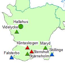 Rapport C - Ozonmätnätet i södra Sverige.