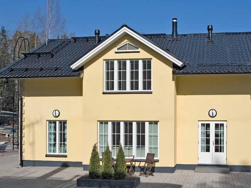 Ruukki Elite Vacker utformning, hög profil Ståltaket Ruukki Elite är det massivaste alternativet av